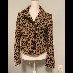 New  no tags Cheeta Print Jacket